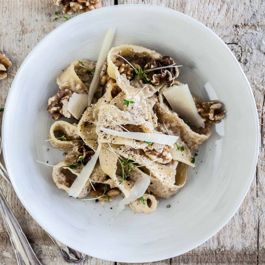 Tagliatelles fraîches, sauce aux truffes